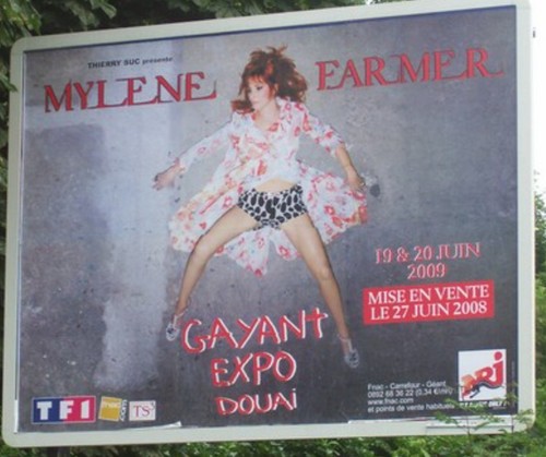 Mylène farmer affiche - farmer,