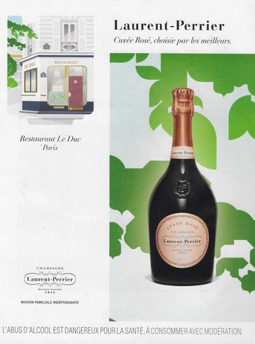 Publicité papier champagne - publicité,