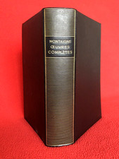 Montaigne oeuvres complètes - montaigne,