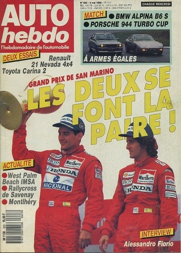 Auto hebdo 623 - n°623, 04/05/1988