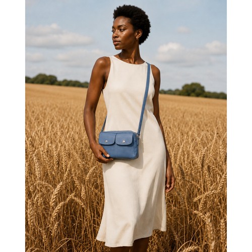 Longchamp blue leather - longchamp,