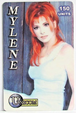 ❤Carte Téléphonique MYLENE FARMER 150U UNICOM RIGIDE Limitée 250 Copies 029/250
