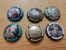 Rare Lot De 6 Capsules champagne  pierre mignon 