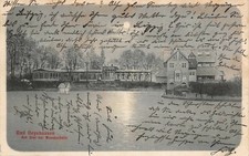 Bad Oeynhausen Au Siel Par Lune Postkarte AK 1910