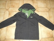 VESTE BLOUSON IMPERMEABLE NOIR