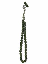 Chapelet 33 perles pierres précieuses naturelles cadeaux islam hommes femmes ...