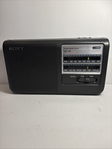 Sony icf portable fm - sony,