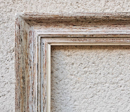 Grand cadre ancien bois 63 - cadre, en