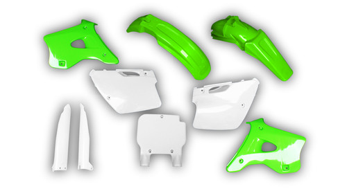 Kit carrosserie plastique vert