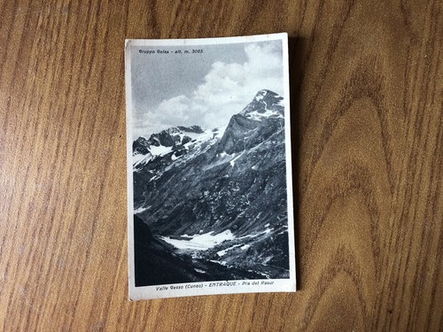 Carte postale valle - carte, gesso
