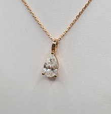 Collier rose 18 carats - en, or