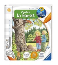 Ravensburger - tiptoi®- Livre interactif - J'explore la forêt - Jeu éducatif éle