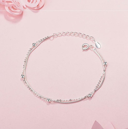 Women silver tiny bead - sp,