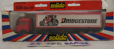 VEHICULE 1/50 SEMI REMORQUE CAMION MERCEDES BRIDGESTONE - SOLIDO 3510