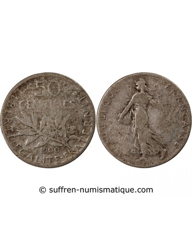 France semeuse 50 - 50, centimes
