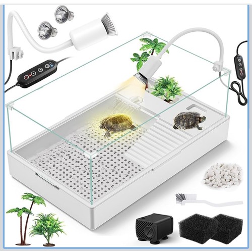 Turtle tank aquarium - aquarium, +