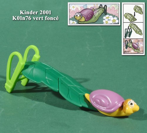 Kinder 2001 k01n76 toboggan - kinder, 2001,