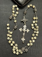 tres ancien chapelet argent