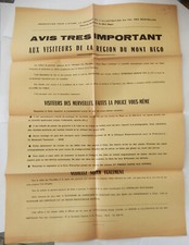 Mont Bégo protection gravures Val des Merveilles Nice 1960