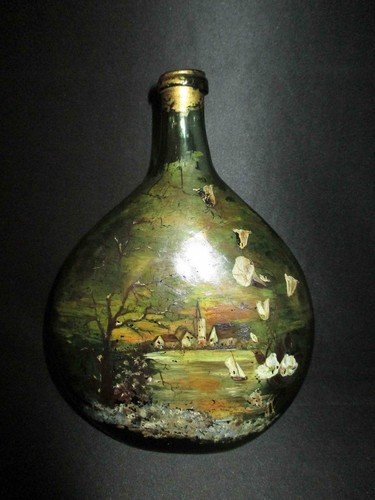 Ancienne bouteille fin - bouteille,