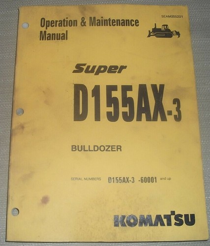 Manuel opération et - d'opération,