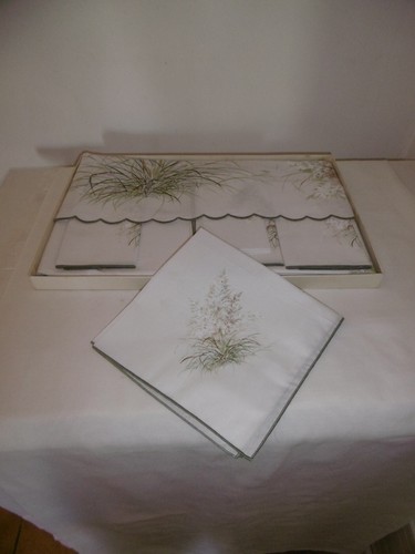 Coffret ancienne nappe - coffret,