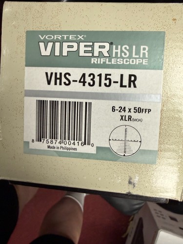 Vortex viper ffp 24x50 - vortex, 6-24x50