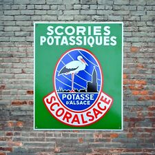 Plaque émaillée POTASSE D'