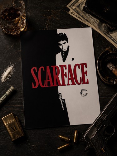Affiche scarface film thème - film,
