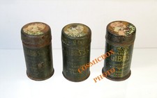 Lot 3 boites lithographiées anciennes GIBBS savon à raser cream rasoir barbier