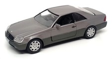 Schabak 1/43 Scale B 6 600 5734 - Mercedes Benz 600 SEC - Met Grey
