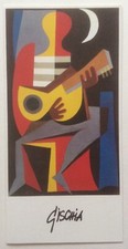 LÉON GISCHIA  - Carton d invitation - 1985