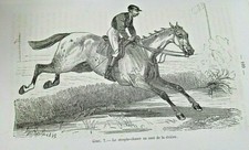 GAYOT GUIDE DU SPORTSMAN TRAITE ENTRAINEMENT COURSES CHEVAUX 1860 Illustré