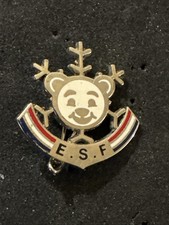 Pin insigne ski esf flocon - ski,