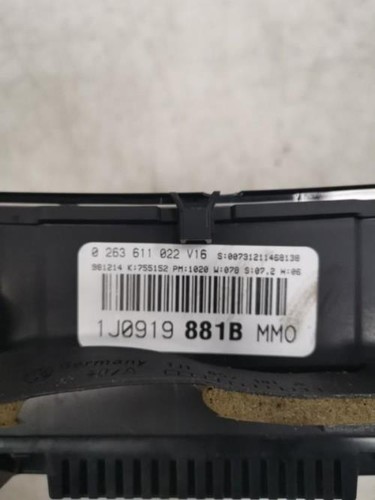 Compteur volkswagen golf agu - volkswagen, 4