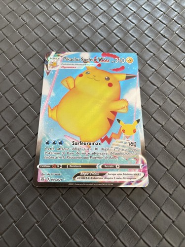Carte pokémon pikachu - pokémon,