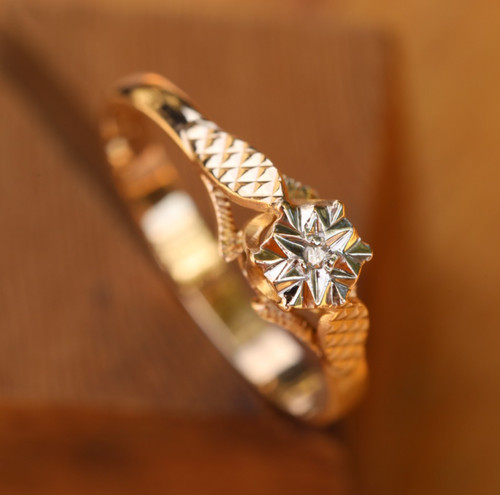 Bague solitaire diamant - solitaire,