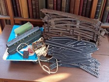 Lot rails trains HO wagons vintage - Collection complète