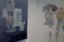 Crachin breton cartes art