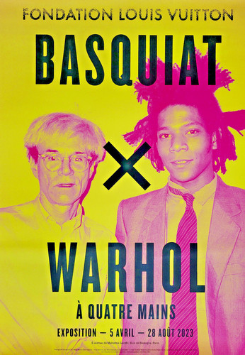 Basquiat warhol poster - basquiat,