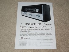 McIntosh Monsieur 67 Tube Tuner Ad, 1965, 1 Page, Cadre It! Beau Tube Ad