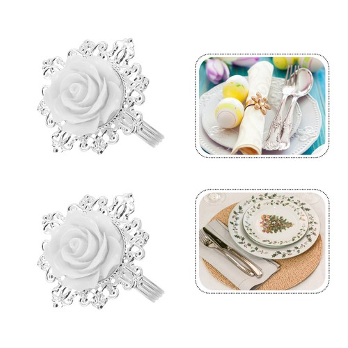 12pcs zinc alloy - zinc, napkin