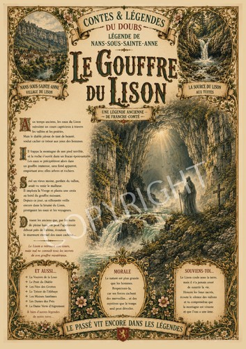 Photo gouffre du lison - a4,