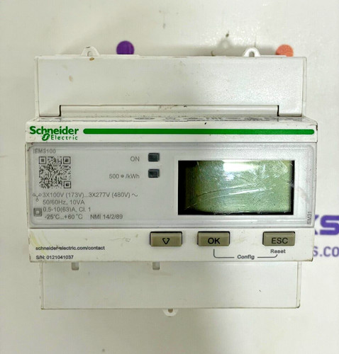 Compteur énergie triphasé - d'énergie,