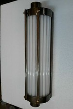 Ancien Old Art Deco Brass &