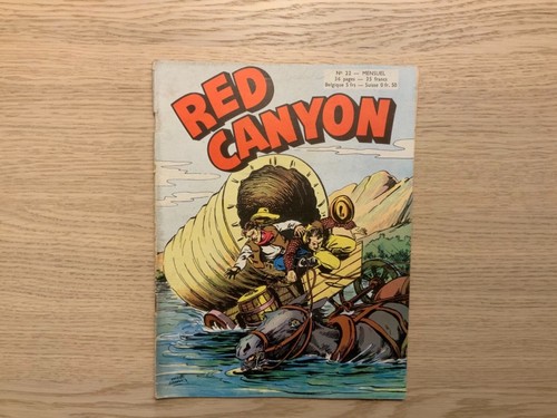 Red canyon artima 1955 - n°22.,