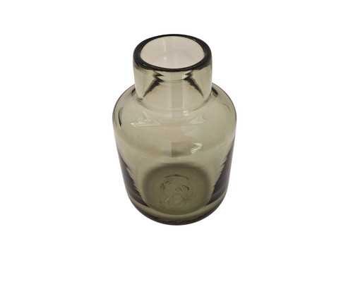 Vase vintage verre soufflé - vintage,