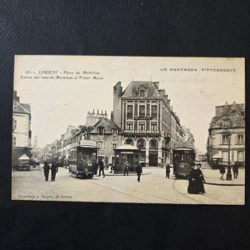 Cpa lorient place du - place,