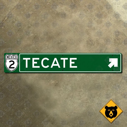 Tecate mexico route - route, 2