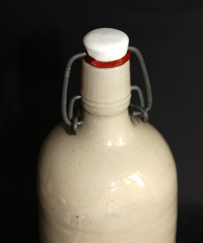 Ancienne bouteille terre - bouteille,